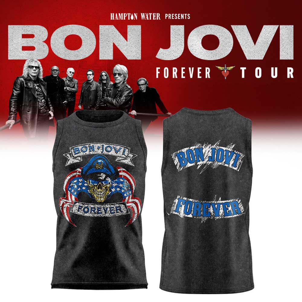 Bon Jovi Forever Tour 2026 Jersey Concert Merchandise