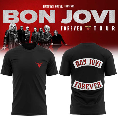 Bon Jovi Forever Tour 2026 Limited Edition T-Shirt Fan Apparel | XS63