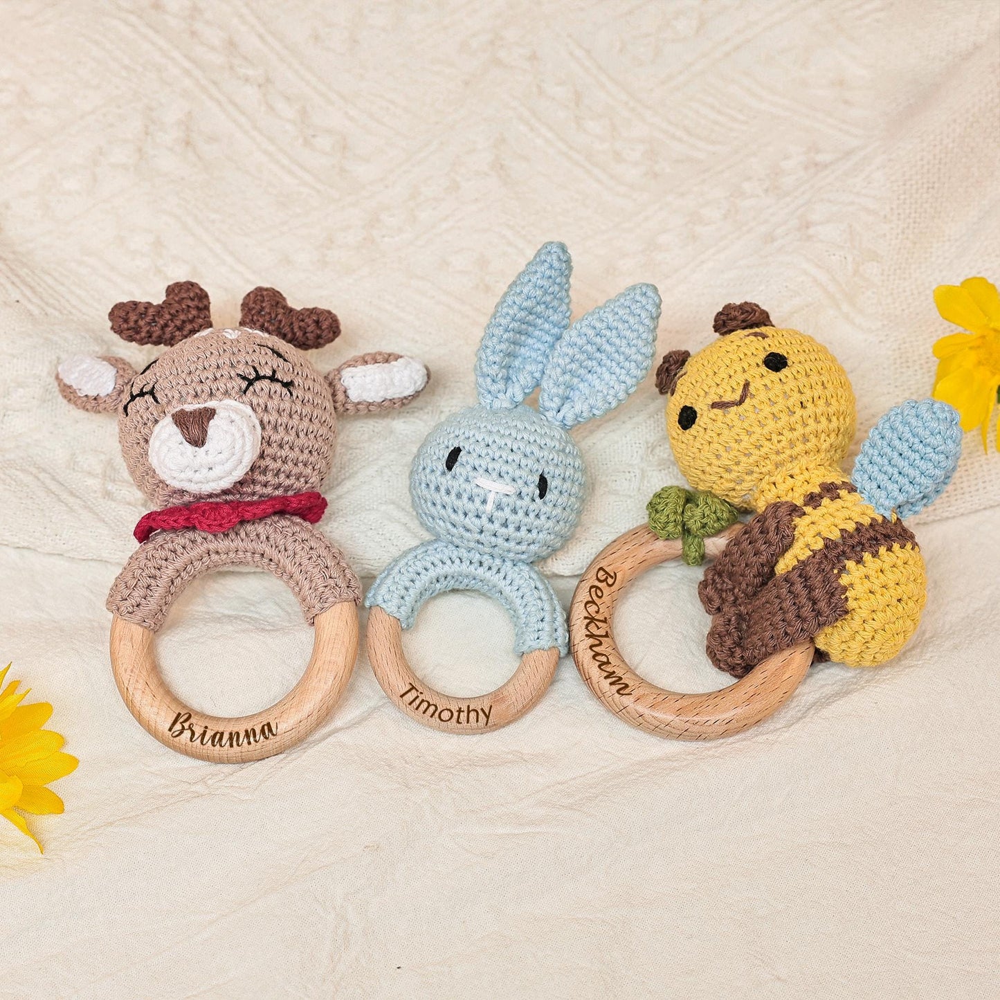 Personalized Baby Rattle, Custom Baby Rattle, Engraved Rattle With Name, Personalized Baby Shower Gifts, New Baby Gift, Baby Gift