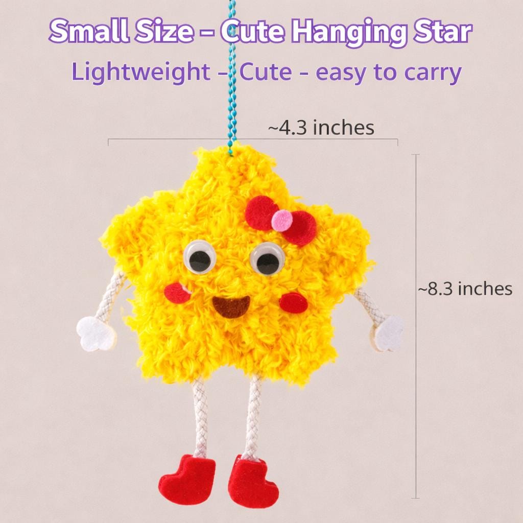 DIY Pom Pom Keychain Kit, Handmade Yarn Craft Set for Kids, Cute Fruit Crochet Toy, Creative Activity Gift, DIY Craft Kit for Children
