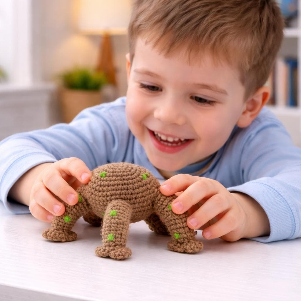 Alien Crochet Keychain Handmade Sci Fi Creature Gift, Cute Space Monster Keyring, Unique Handmade Alien Plush, Space Inspired Gift Idea