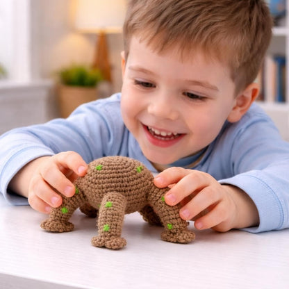 Alien Crochet Keychain Handmade Sci Fi Creature Gift, Cute Space Monster Keyring, Unique Handmade Alien Plush, Space Inspired Gift Idea